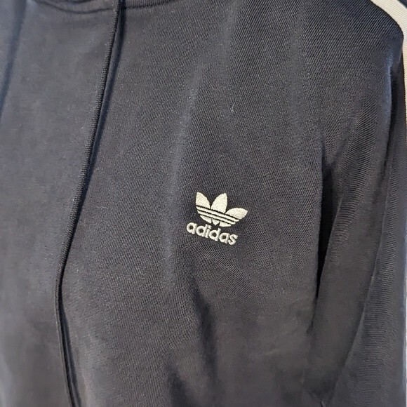 EUC - Adidas Crop Top Hoodie - M - Picture 5 of 5
